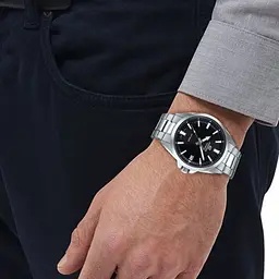 Годинники чоловічі наручні водонепроникні Casio Edifice EFV-100D-1AVUEF Оригінал японські (модуль 5507) - мініатюра 8