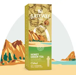 Картридж для напоїв Cirkul Gateway Flavor Cartridge Honey Green Tea 1 шт - мініатюра 2