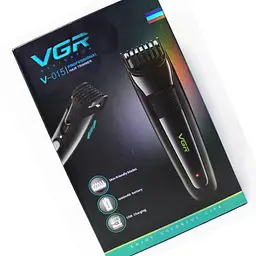 Машинка акумуляторна для стрижки VGR V-015 (Чорний) - мініатюра 10