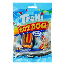 Мармелад жувальний Trolli Hot dog з фруктовим смаком 45 г