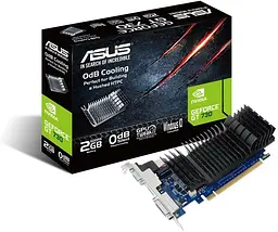Відеокарта ASUS GT 730 2Gb (GT730-SL-2GD5-BRK) (GDDR5, 64 bit, PCI-E 3.0 x16) - мініатюра 4