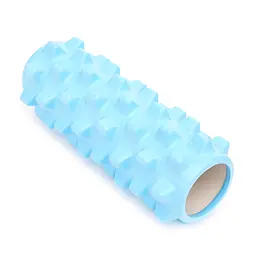 Масажний ролик Cornix EVA 33 x 14 см (валик, ролер) XR-0324 Sky Blue - мініатюра 2