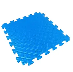 Мат-пазл (ластівчин хвіст) Sanstore EVA 50 x 50 x 1 см синій 2172760700 - мініатюра 1