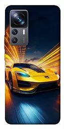 Чохол Demsky Yellow Porsche для Xiaomi 12T / 12T Pro