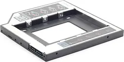 Адаптер Gembird для HDD/SSD 2.5" у відсік CD-ROM приводу ноутбука 12.7мм (MF-95-02) - мініатюра 2