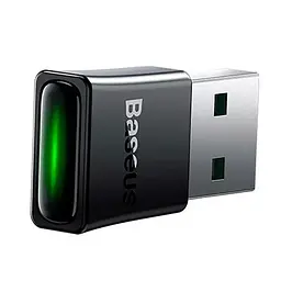 Bluetooth адаптер Baseus BA07 (ZJBA010001) Black - мініатюра 3