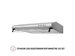 Витяжка Perfelli PL 5144 I LED - мініатюра 2