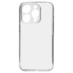 Прозрачный чехол для Apple iPhone 15 Pro с защитой камеры, тонкий, силиконовый, бесцветный, ударопрочный, противоударный бампер с закрытой камерой, ArmorStandart (ARM68239)