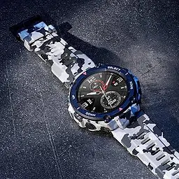 Смарт-годинник Amazfit T-Rex Camo Green захищений водонепроникний - мініатюра 8