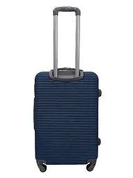 Валіза середня M ABS-пластик Milano bag 004 66×44×28,5см 75л Темно-синій - мініатюра 3