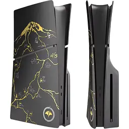 Змінна панель DK Faceplate Replaceable для PlayStation 5 Slim Blue-Ray Ghost Black Yotei [164746]