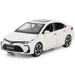 Колекційна металева модель автомобіля АвтоЕксперт Toyota Corolla з інерцією, світлом та звуком 1:32 - мініатюра 2