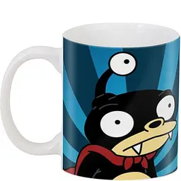 Кухоль GeekLand Футурама Futurama 02.29 зубастик.118 330 мл білий - мініатюра 3