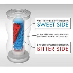 Мастурбатор Tenga Dual Feel Cup двосторонній, 15х4,5 см - мініатюра 6