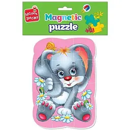 Пазли магнітні VLADI TOYS А5 Малюк зможе "Зайчик" VT3301-03