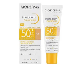 Сонцезахисний тональний флюїд Bioderma Photoderm Max Aquafluide SPF50+ 40 мл - мініатюра 2