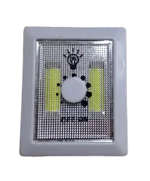 Ліхтарик настінний побут.LED 5W 3*ААА з м'якою регулір.пласт.на липучці+магніт під шуруп (R-8772А) R