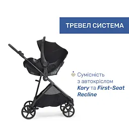 Коляска 2 в 1 Chicco Seety чорна (87097.31.01) - мініатюра 14