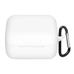 Силіконовий чохол для навушників Sony INZONE Buds, Hang Case, білий, ультратонкий захисний кейс товщиною 2 мм, захист від подряпин, пилу та ударів, компактний, з карабіном для кріплення, ArmorStandart (ARM80458)