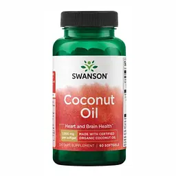Кокосова Олія Coconut Oil 1000 мг - 60 капсул