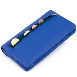 Жіночий шкіряний гаманець-клатч ST Leather 9х9,5х2,5 см acs0015828 - мініатюра 4