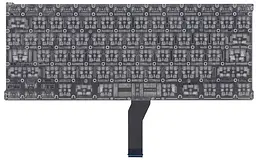 Клавіатура Apple MacBook Air 2011+ A1369 (2011), A1466 (2012, 2013, 2014, 2015) Black, (No Frame), RU (горизонтальний ентер) - мініатюра 2