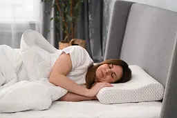 Подушка ортопедична Ardesto Sleepwell, 60х40х11/9см, білий (ART6040COP) - мініатюра 7
