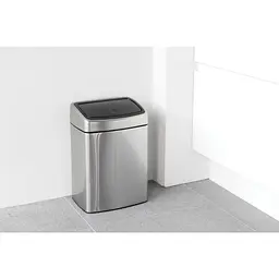 Відро для сміття Brabantia Touch Bin сріблясте 10 л (477225) - мініатюра 7