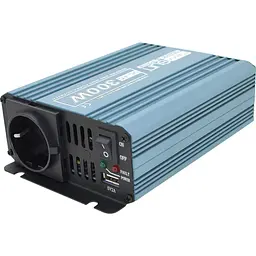 Автомобільний інвертор Mexxsun MXS-300 12V 300W (MXS-300-12M/29227) [167756]