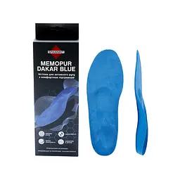 Ортопедична устілка зі спіненого поліуретану Memopur Dakar Blue Spannrit (M7327290076/36-2389)