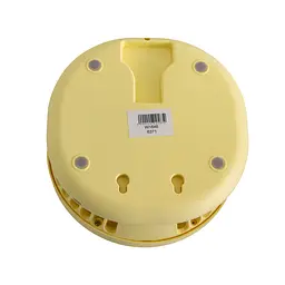 Вентилятор настільний Mini Fan W1646 жовтий, акумуляторний складаний, USB, 2 швидкості - мініатюра 3