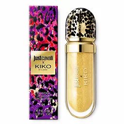 Блиск для губ Just Cavalli x Kiko Milano Lop Gloss Rebel Edition 01 Citrus Flame 6,5 мл