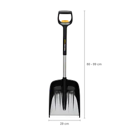 Телескопічна автомобільна лопата для снігу Fiskars X-series ™ 1057187 - мініатюра 3