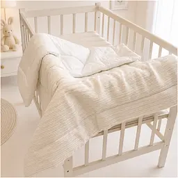 Плед дитячий MirSon Premium Pique White 110х140 см (2200013892533) - мініатюра 5