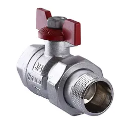 Кран кульовий прямий з американкою Arco 3/4″ Turia 0117408 - мініатюра 2