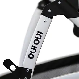 Складна коляска для домашніх тварин зі знімною переноскою Oui Oui Pet Stroller YA01K Grey - мініатюра 7