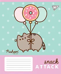 Набір зошитів шкільних YES А5/12 лінія Pusheen Candy 25 шт (767598) - мініатюра 3