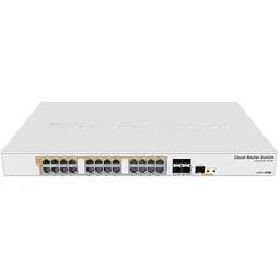 Комутатор мережевий Mikrotik CRS328-24P-4S+RM