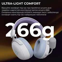 Bluetooth-гарнітура Ajazz AHM08 MAX 3-Mode Білий (AHM08-MAX-PWB) - мініатюра 10