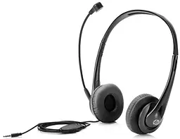 Гарнітура HP Stereo 3.5 мм Black (T1A66AA)