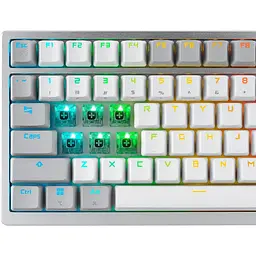 Клавіатура ASUS ROG Azoth Switch NX Red ENG RGB Wireless White (90MP031A-BKUA11) - мініатюра 6