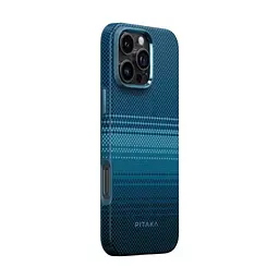 Карбоновий чохол Pitaka Military-Grade Protective Case Moonrise для iPhone 16 Pro Max (KI1601PPMOM) - мініатюра 2