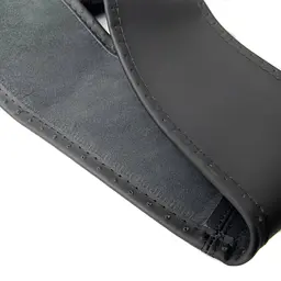 Чохол обплетення на кермо Elegant Comfort M 37-39/10,5 см обхват Шкіра Гладка та Перфорація Чорна (EL105 007) - мініатюра 2