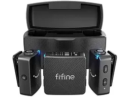 Мікрофонна радіосистема для смартфона Fifine M9 Black - мініатюра 9