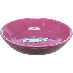 Миска Trixie плоска керамічна для котів 0,2 л d 14 см - мініатюра 3