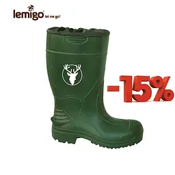 Чоботи LEMIGO мисливські Hubertus 898, green