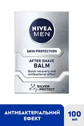 Бальзам після гоління NIVEA MEN Срібний захист 100 мл - мініатюра 2