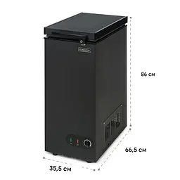 Морозильна камера Klarstein Iceblokk 51 л (10046004) - мініатюра 9