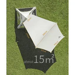 Намет тримісний із тентом для кемпінгу Naturehike Ango S (CNK2550WS010) сірий - мініатюра 10