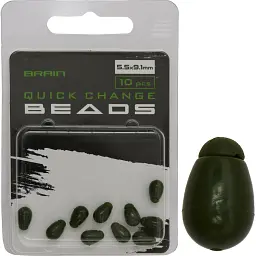 Конектор Brain Quick Change Beads 5.5x9.1mm (10 шт/уп) SGXA-9291-S